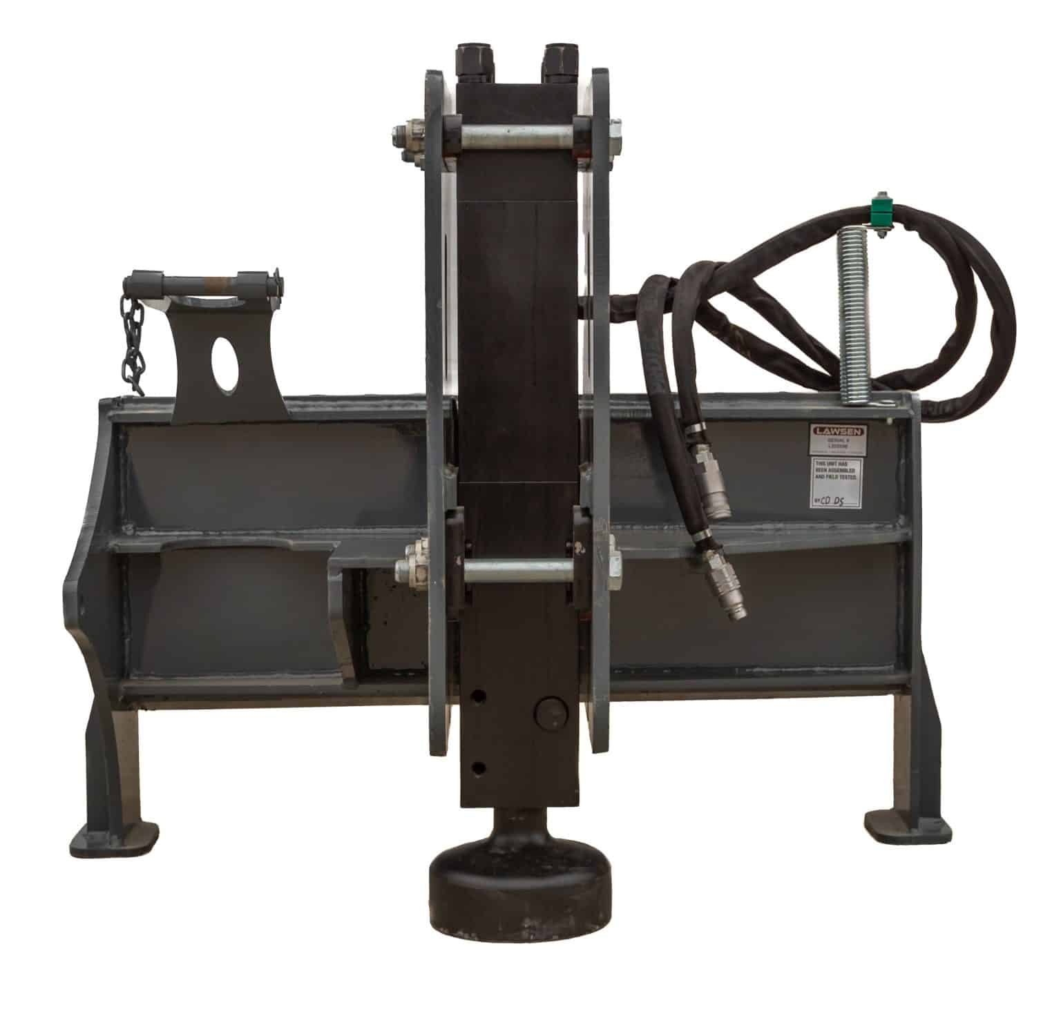 Vibrating Post Drivers for Skid Steers Hydraulic Post Driver